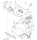 CONTROL PANEL Diagram and Parts List for PT960SR2SS  General Electric Wall Oven