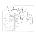 CONTROL PARTS Diagram and Parts List for PSA2200RWW01  General Electric Microwave