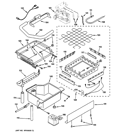 EVAPORATOR, ICE CUTTER GRID & WATER PARTS Diagram and Parts List for ZDIC150WBBE  General Electric Ice Maker