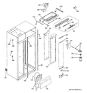 Part Location Diagram of WR02X12851 GE CEILING LIGHT SHIELD