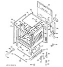 BODY PARTS Diagram and Parts List for JBS15M1WW  General Electric Range