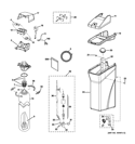 Part Location Diagram of WS32X10032 GE TANK BRINE