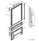 Part Location Diagram of WR13X10962 GE GUARD HINGE