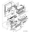 Part Location Diagram of WR13X10964 GE HINGE BRACKET