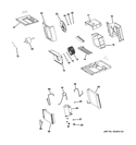 BASE PAN & UNIT PARTS Diagram and Parts List for AEN12AQL1  General Electric Air Conditioner