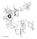 BASE PAN & UNIT PARTS Diagram and Parts List for AEQ08AQL1  General Electric Air Conditioner