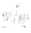 CONTROL PARTS Diagram and Parts List for AEQ12DQW1  General Electric Air Conditioner