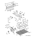 UNIT PARTS Diagram and Parts List for HTS17CBDHRBB  Hotpoint Refrigerator