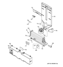 FRESH FOOD SECTION Diagram and Parts List for GNE26GSDASS  General Electric Refrigerator