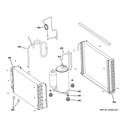 UNIT PARTS Diagram and Parts List for AEM05LQQ1  General Electric Air Conditioner