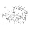 CONTROL PANEL Diagram and Parts List for JB645ST3SS  General Electric Range