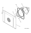 CONVECTION FAN Diagram and Parts List for ZET1PM3SS  General Electric Wall Oven