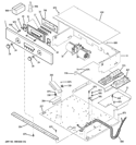 CONTROL PANEL Diagram and Parts List for ZET1PM4SS  General Electric Wall Oven