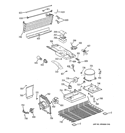 UNIT PARTS Diagram and Parts List for HTH17CBD4RBB  General Electric Refrigerator