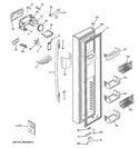 FREEZER DOOR Diagram and Parts List for GSE30VHBATSS  General Electric Refrigerator