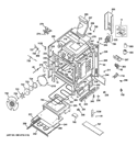 BODY PARTS Diagram and Parts List for CS980ST3SS  Hotpoint Range