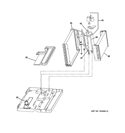 BASE PAN & UNIT PARTS Diagram and Parts List for AJCQ10ACDH5  General Electric Air Conditioner