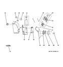 Part Location Diagram of WJ26X10366 GE CONTROL PANEL