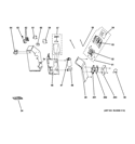 CONTROL PARTS Diagram and Parts List for AJEQ10DCEL1  General Electric Air Conditioner