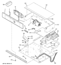 CONTROL PANEL Diagram and Parts List for ZET2RM1SS  General Electric Wall Oven