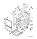 BODY PARTS Diagram and Parts List for JGAS02SEN4SS  General Electric Range