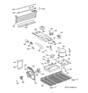 UNIT PARTS Diagram and Parts List for HTR16ABSJLCC  General Electric Refrigerator
