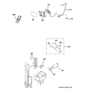 CONTROL PARTS Diagram and Parts List for AEQ08APH1  General Electric Air Conditioner