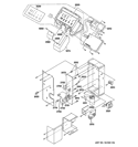 CONTROL PARTS Diagram and Parts List for AZ61H07DABM1  General Electric Air Conditioner