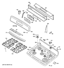 Part Location Diagram of WB35K10231 GE EYEBROW