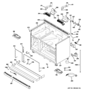 BODY PARTS Diagram and Parts List for ZDP484NGP6SS  General Electric Range