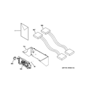 CONTROLS Diagram and Parts List for GTUP240GM5WW  General Electric Washer Dryer Combo