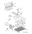 UNIT PARTS Diagram and Parts List for HTR16BBEJLCC  General Electric Refrigerator