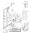 Part Location Diagram of WR32X10863 GE PAN EXTENSION LED