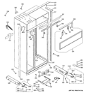 Part Location Diagram of WR74X10372 GE TOE KICK
