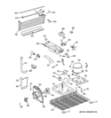 UNIT PARTS Diagram and Parts List for GTS18GBEJRWW  General Electric Refrigerator