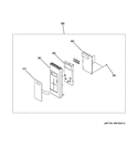 CONTROL PARTS Diagram and Parts List for JNM3160DF1BB  General Electric Microwave