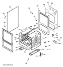 BODY PARTS Diagram and Parts List for RA720K5CT  Hotpoint Range