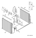 UNIT PARTS Diagram and Parts List for AZ85H12EACW1  General Electric Air Conditioner