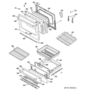 Part Location Diagram of WB35K10221 GE INSULATION