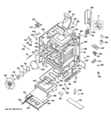 BODY PARTS Diagram and Parts List for CS980ST2SS  Hotpoint Range