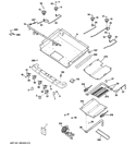Part Location Diagram of 31-14975 GE PM MINI MANUAL