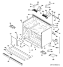BODY PARTS Diagram and Parts List for ZDP484NGP2SS  General Electric Range