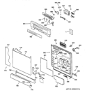 Part Location Diagram of WD27X10139 GE TOEKICK Assembly