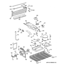 UNIT PARTS Diagram and Parts List for GTZ18GCEERSS  General Electric Refrigerator