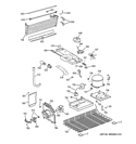UNIT PARTS Diagram and Parts List for GTH18GCDERWW  General Electric Refrigerator