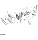 CONTROL PANEL Diagram and Parts List for GTDL740GD0WW  General Electric Dryer