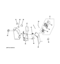 CONTROL PARTS Diagram and Parts List for AJCQ10DCFL1  General Electric Air Conditioner
