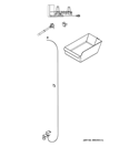 ICE MAKER Diagram and Parts List for GTK21GBEBS  General Electric Refrigerator