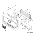 FREEZER SECTION Diagram and Parts List for PYE23KSDASS  General Electric Refrigerator