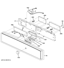 CONTROL PARTS Diagram and Parts List for PSB9100SF1SS  General Electric Microwave
